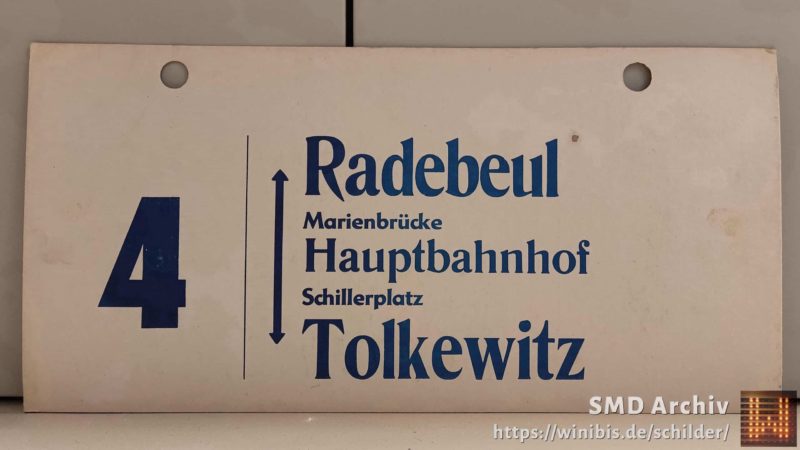 4 Radebeul – Tolkewitz