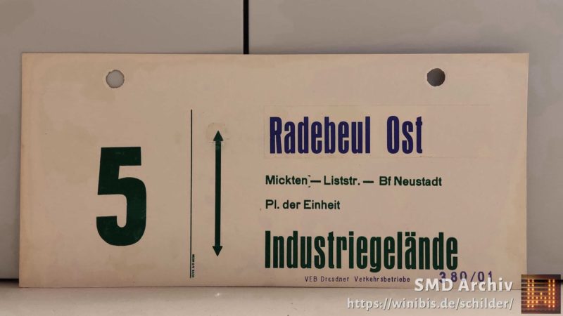 5 Radebeul Ost – Indu­strie­ge­lände