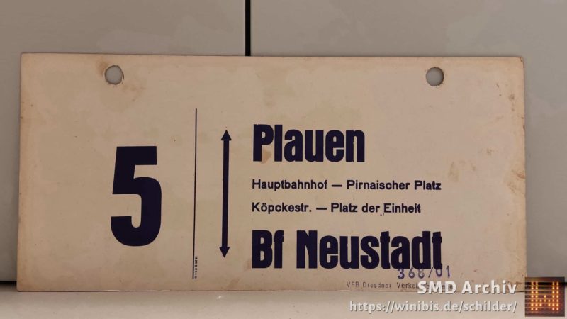 5 Plauen – Bf Neustadt