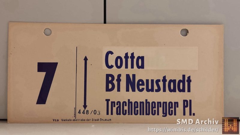 7 Cotta – Tra­chen­berger Pl.