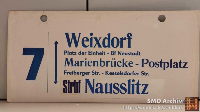 7 Weixdorf – Strbf Nausslitz