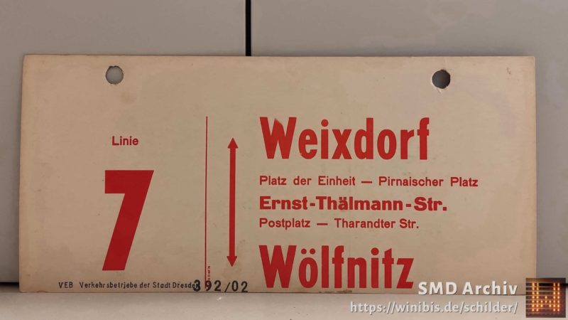 Linie 7 Weixdorf – Wölfnitz