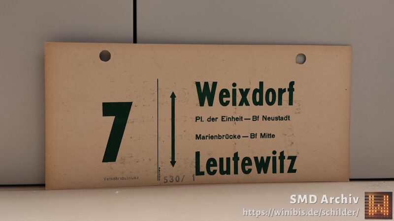 7 Wölfnitz – Leutewitz 7 Wölfnitz – Leutewitz