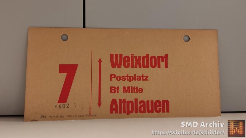 7 Weixdorf – Altplauen 7 Weixdorf – Altplauen