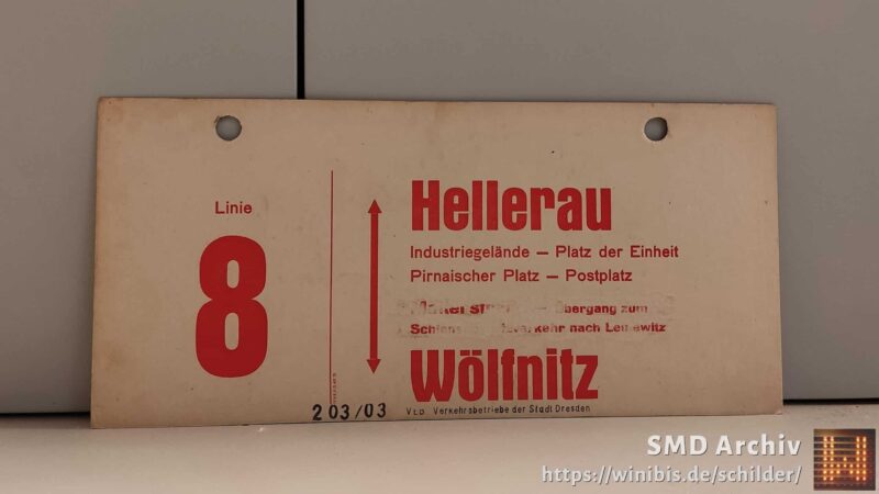 Linie 8 Hellerau – Wölfnitz Linie 8 Hellerau – Wölfnitz