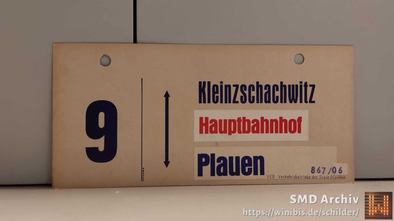 9 Kleinzschachwitz – Plauen 9 Kleinzschachwitz – Plauen
