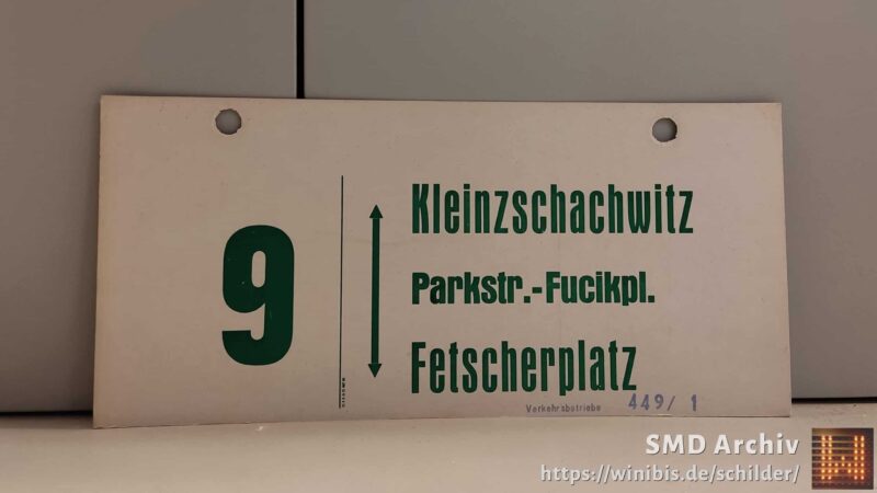 9 Kleinzschachwitz – Fetscherplatz 9 Kleinzschachwitz – Fetscherplatz