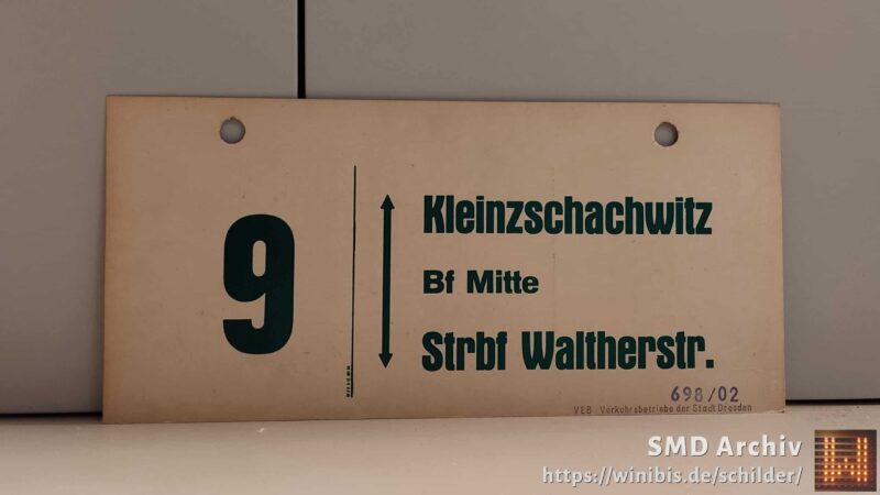 9 Kleinzschachwitz – Strbf Walterstr. 9 Kleinzschachwitz – Strbf Walterstr.