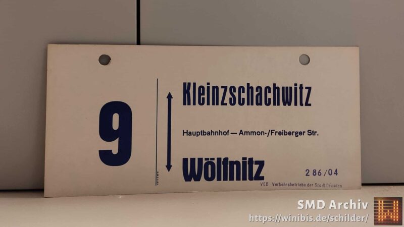 9 Kleinzschachwitz – Wölfnitz 9 Kleinzschachwitz – Wölfnitz