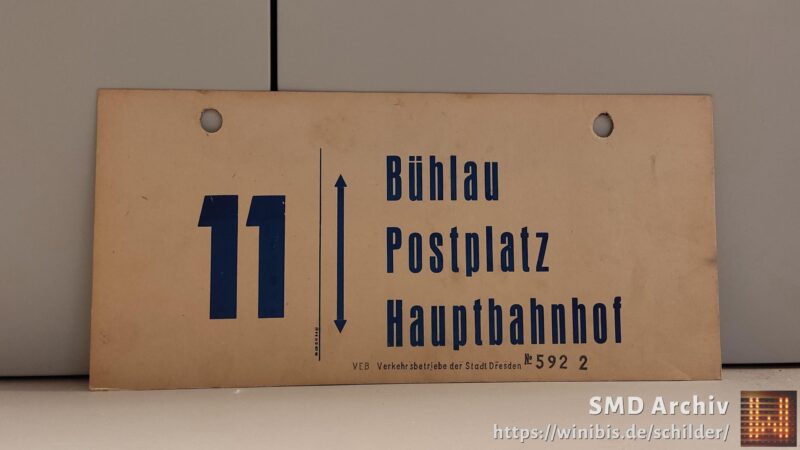 11 Bühlau – Haupt­bahnhof