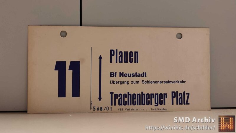 11 Plauen – Tra­chen­berger Platz