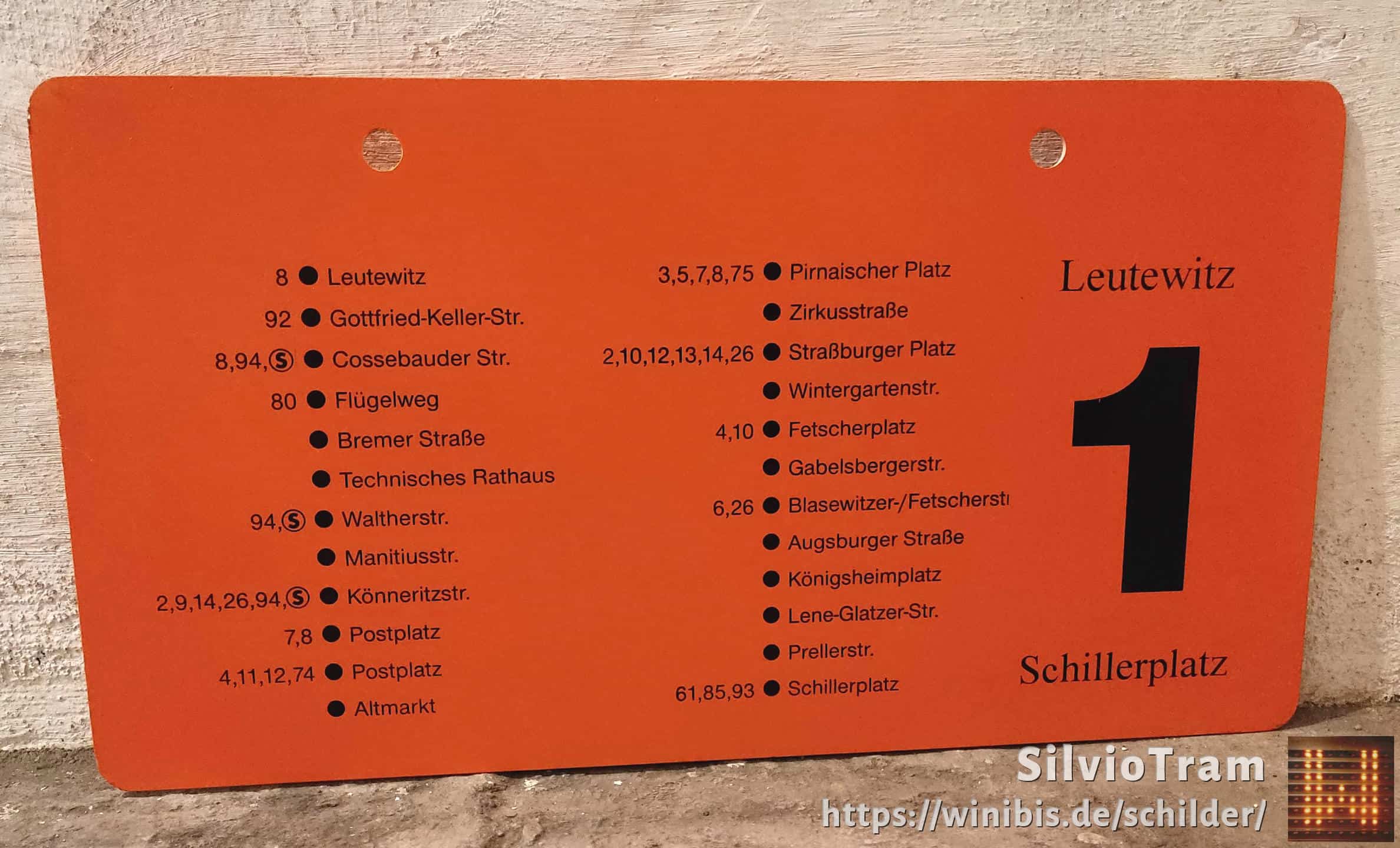 1 Leutewitz – Schillerplatz #4