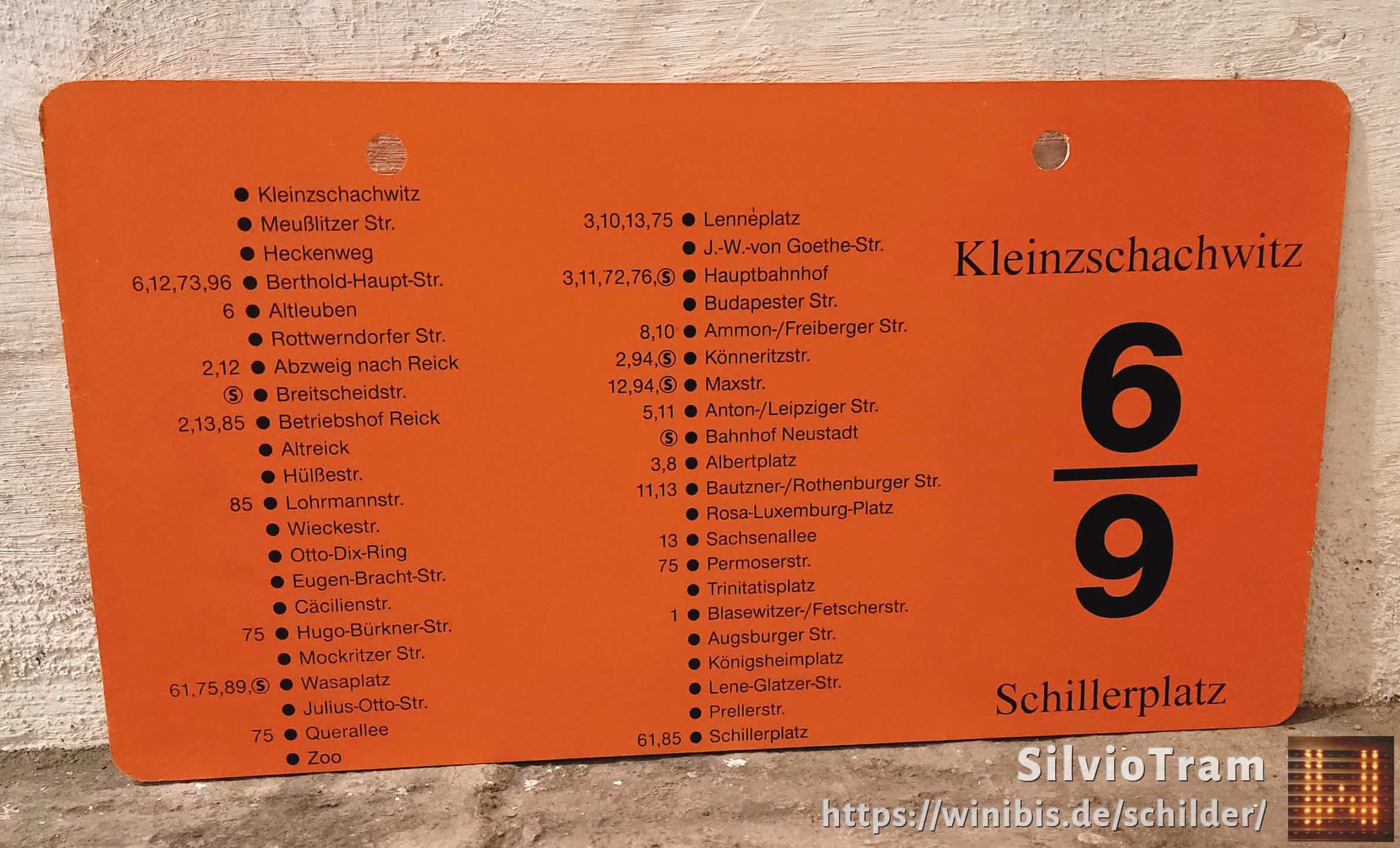 6/9 Kleinzschachwitz – Schillerplatz #4
