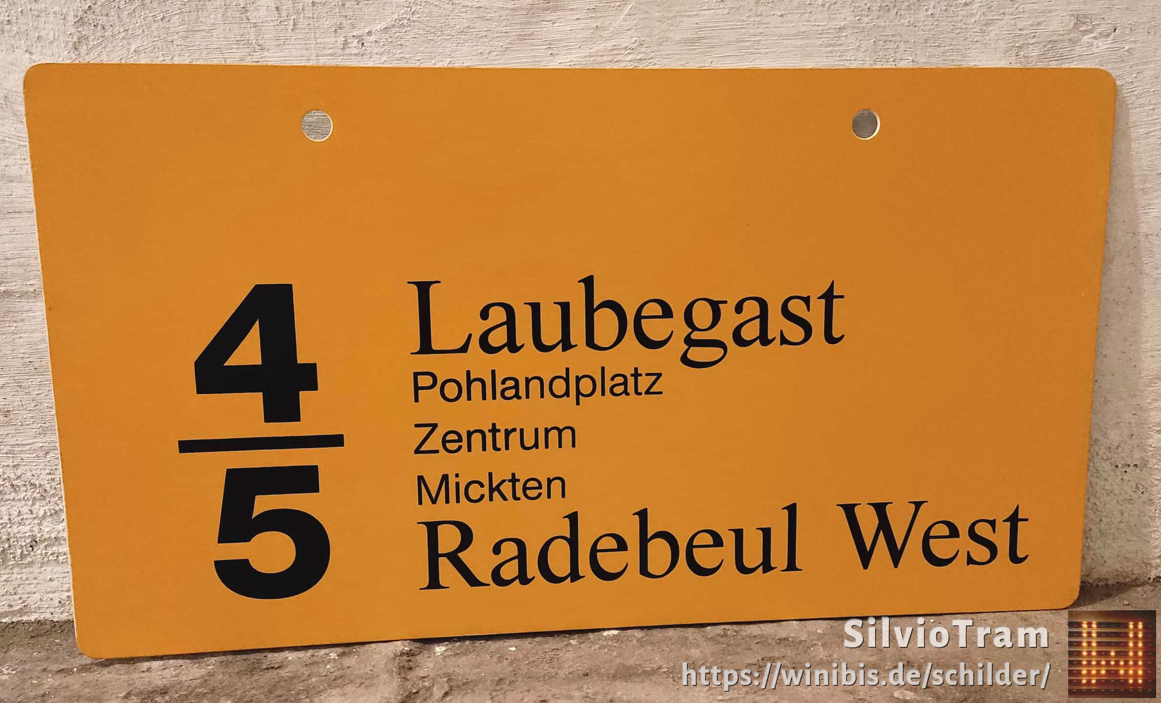 4/5 Laubegast – Radebeul West #1