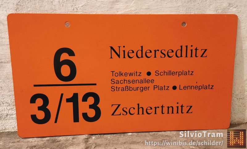 6–3/13 Nie­der­sedlitz – Zschertnitz