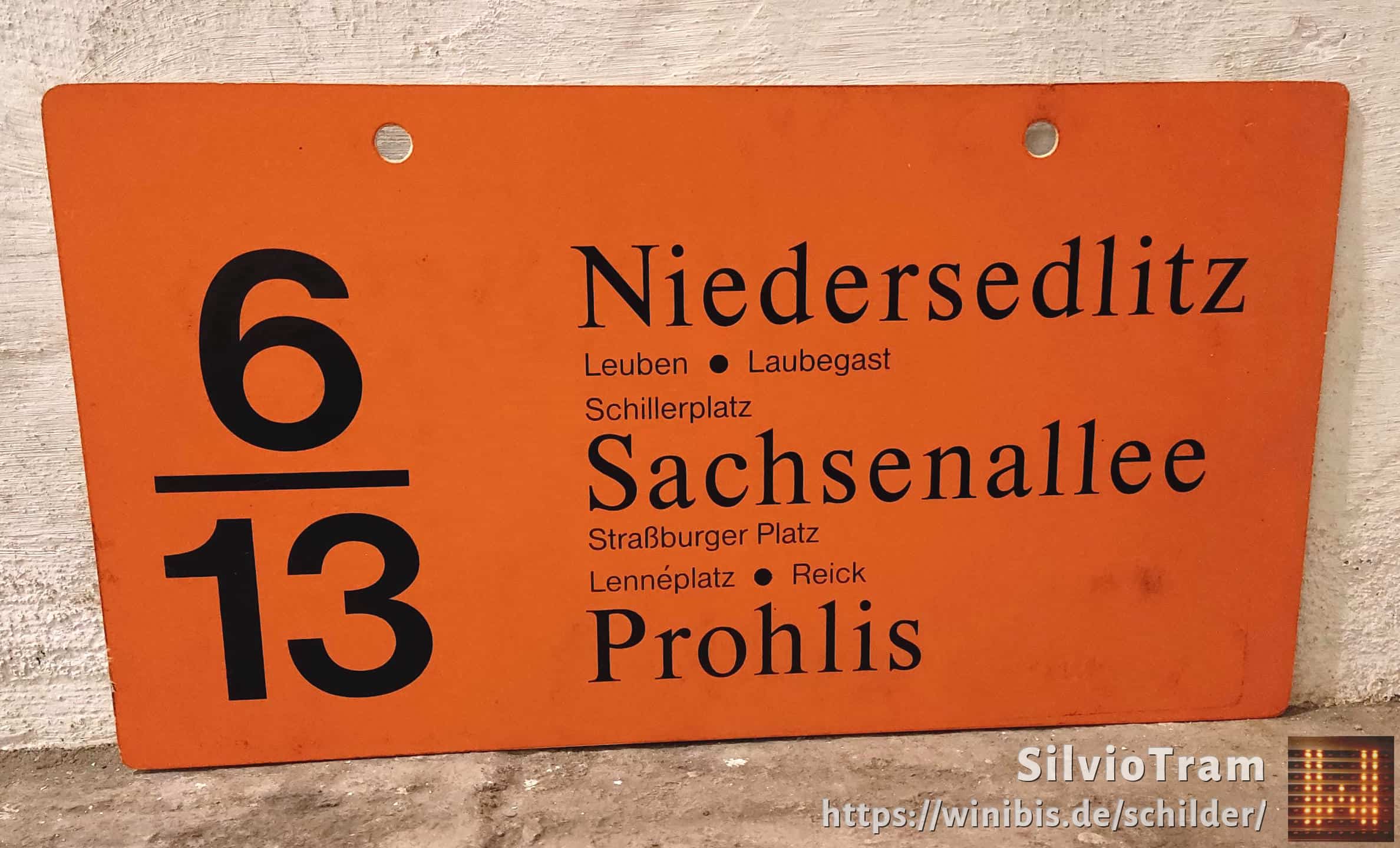 6/13 Niedersedlitz – Prohlis #1