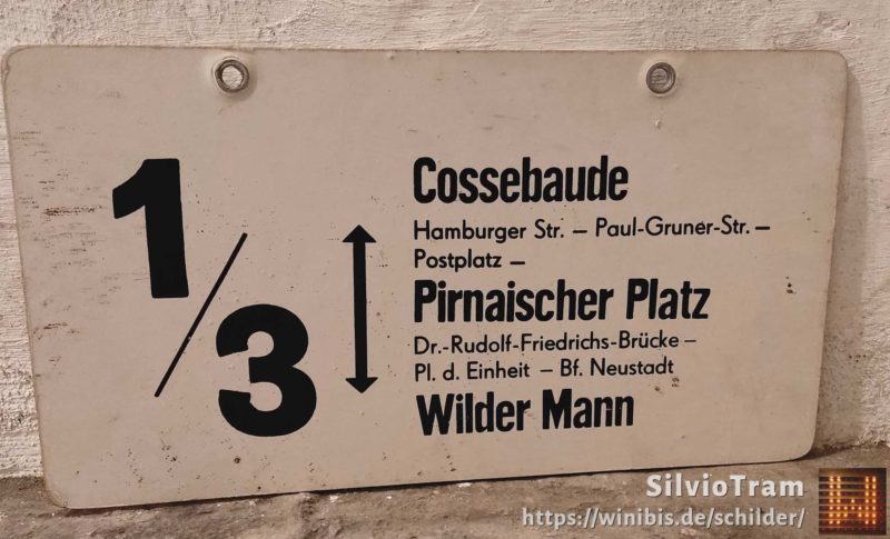 1/​3 Cos­se­baude – Pirnai­scher Platz – Wilder Mann
