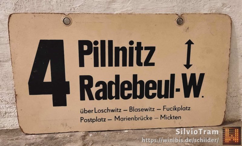 4 Pillnitz – Radebeul‑W. 4 Pillnitz – Radebeul‑W.