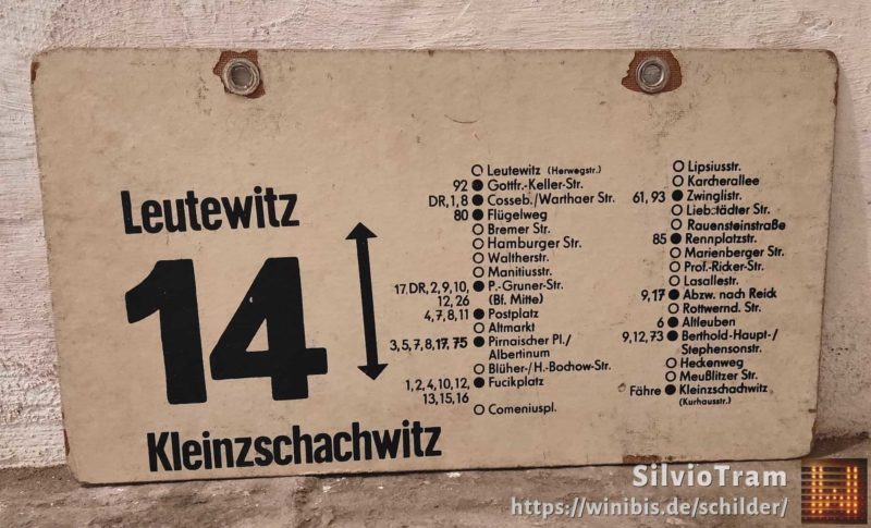 14 Leutewitz – Klein- zschach­witz